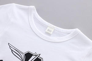 Nouvelle collection de vêtements pour enfants, ensembles de vêtements, t-shirt à impression personnalisée et pantalon de survêtement, ensemble 3 pièces pour enfants - Product Image 5