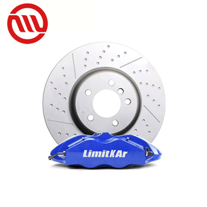 Sistema de frenos de fábrica, pinza de freno grande RS4 <span class=keywords><strong>4</strong></span> Pot con disco de 355mm para ruedas de 18 pulgadas, venta al por mayor - Product Image 4