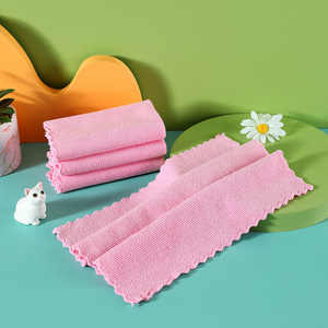 Lot de Serviettes Microfibre Épaissies Très Absorbantes à Séchage Rapide pour Nettoyage de Vitres, Cuisine et Vaisselle, Vente en Gros - Product Image 5
