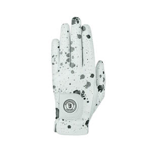 Guantes de golf de cuero Cabretta para mujer de alta calidad Diseño deportivo de flores impresas con partículas de silicona antideslizantes en La Palma - Product Image 1