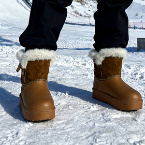 <span class=keywords><strong>Botas</strong></span> de Nieve para Mujer, Marca UGGS, de Piel de Oveja, con <span class=keywords><strong>Plataforma</strong></span> Antideslizante Integrada, de Alta Calidad y Más Vendidas - Product Image 4