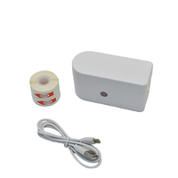 Imprimante d'étiquettes thermiques 1/2 pouce, sans fil, Bluetooth, portable, mini, pour bijoux, petites étiquettes pour petites entreprises