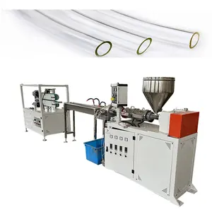 Mesin Selang Tabung Lunak Transparan Plastik PVC Ukuran Kecil, Mesin Ekstrusi Produksi SJ30