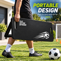 Planche de rebond portable pour l'entraînement au football, pour les passes, le premier toucher et le contrôle du ballon