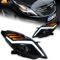 Phares avant projecteurs Bi-LED style Lightning DRL pour Chevrolet Spark M300 2011-2014, clignotants Canbus, Plug and Play, pièces auto