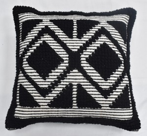 Nouvel arrivage de taies d'oreiller et de coussins à motif géométrique pour la maison et l'hôtel, technique tricotée décorative - Product Image 1