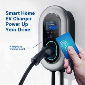 สถานีชาร์จรถยนต์ไฟฟ้าแบบเร็ว ได้รับการรับรองมาตรฐาน CE ใหม่ สำหรับใช้ในบ้าน ติดผนัง 32A 22KW ป้องกันน้ำและฝุ่นระดับ IP65 เครื่องชาร์จ EV แบบพกพา - Product Image 3