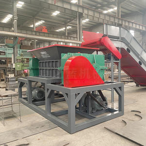 Refrigerador Shell Textil Tela Papel Chatarra Metal Astilladora Camión de madera Camión Neumáticos Paletas Trituradora Máquina - Product Image 2