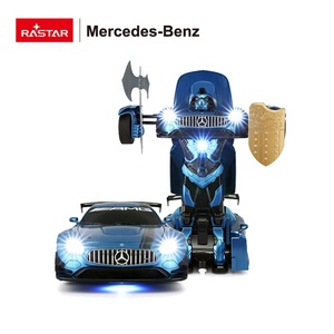 Rastar Benz Mercedes-benz GT3 Voiture <span class=keywords><strong>Robot</strong></span> <span class=keywords><strong>Transformable</strong></span> Sous Licence Kit Jouet Voiture Plastique R/C 1:14 Unisexe Modèle Plastique 74800 - Product Image 3