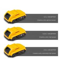 Perceuse-visseuse électrique sans fil 21V, ensemble de perceuse à batterie lithium rechargeable avec kit d'embouts