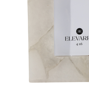 ELEVARRE Rectangle Quartz Picture <b>Frame</b> <b>4x6</b> Modern Boho Tabletop Decor - Product Image 5