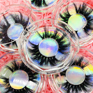 Cils en vison pelucheux vente en gros 3D 25MM cils en vison avec boîtes - Product Image 6