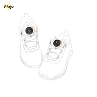Nouveautés Lacets sans nœud pour enfants Système de laçage des chaussures Fitgo L2-1 Kit de laçage Fitgo