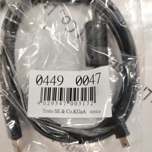 Sonde d'humidité/température Testo 0572 6172 originale et neuve, 12 mm et 0449 0047, connexion USB (USB A vers Mini B), accessoires - Product Image 2