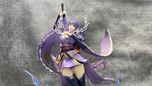 28cm 11,02 pulgadas Genshin Impact Raiden Shogun con caja de Color resina de PVC modelo de niña adulta juguete figura de acción figura de <span class=keywords><strong>Anime</strong></span> - Product Image 2