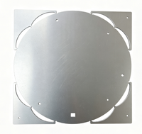Carte de circuit imprimé (PCB) en aluminium LED ronde, PCB à noyau métallique à bonne dissipation thermique, circuit imprimé LED SMD 2835 pour lampe à panneau LED et éclairage Highbay