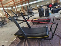 Tapis roulant incurvé non motorisé commercial - Équipement de fitness pour la maison - Marque LOAELMAY