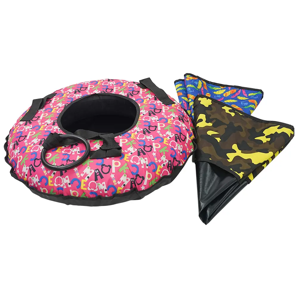 Inflatable Flexible Flyer PVC Snow Tube Heavy Duty Towable snow Sleds River Swimming tube for Adults Kids on sale