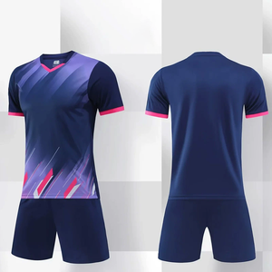 ชุดฝึกซ้อมฟุตบอลมืออาชีพแบบกำหนดเอง เทคโนโลยีแห้งเร็ว ชุดยูนิฟอร์มสโมสรสำหรับผู้ชาย ระบายความชื้น เสื้อฟุตบอลขายส่ง - Product Image 6