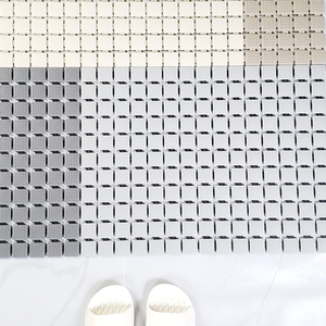 <span class=keywords><strong>Tapis</strong></span> de bain en TPE noir <span class=keywords><strong>antidérapant</strong></span>, <span class=keywords><strong>pour</strong></span> baignoire et salle de bain, avec ventouses, <span class=keywords><strong>tapis</strong></span> de bain - Product Image 3