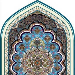 พรมปูสวดมนต์แบบอิสลามหนาพรมผ้าห่มสำหรับแสวงบุญมุสลิมมุสลิมดูไบ - Product Image 1