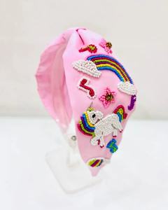 Unique Handmade Beaded <b>Headband</b> For Women Girls Fashion Hair Accessories With Colorful Design Stylish For Outdoor And Event Wear - Product Image 2