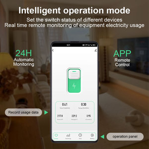 Interrupteur intelligent WIFI <span class=keywords><strong>Ewelink</strong></span> 63A avec compteur de consommation d'énergie, surveillance, disjoncteur, minuterie, relais MCB TUYA <span class=keywords><strong>Smartlife</strong></span> - Product Image 3