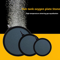 Accessoire d'aquarium moderne en plastique de conception en céramique 220v pompe à oxygène fabricant de bulles de pierre de sable plateau de disque de pierre d'air pour aquarium