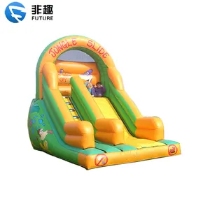 Inflatable dry slide Commercial inflatable jungle animals kids slip n slide for kids kahuna children's outdoor castle playground