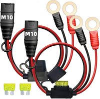 Cable de Extensión para Cargador de Batería NOCO GC008 X-Connect con Conector de Terminal de Ojal XL M10