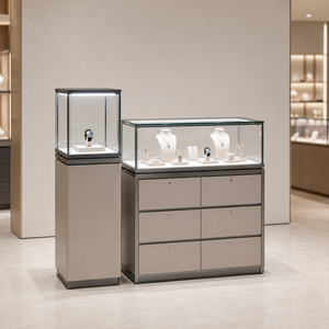 <span class=keywords><strong>Vitrina</strong></span> <span class=keywords><strong>de</strong></span> Joyería <span class=keywords><strong>de</strong></span> Pared con Iluminación LED, Exhibidor <span class=keywords><strong>de</strong></span> Joyería <span class=keywords><strong>Colgante</strong></span> <span class=keywords><strong>de</strong></span> <span class=keywords><strong>Vidrio</strong></span> para Boutique y Tienda Minorista - Product Image 2