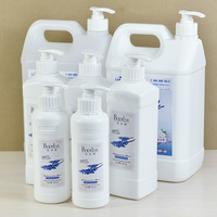 Bouteille en plastique HDPE 1000 ml UMETASS avec pompe pour le stockage du shampoing, du gel douche, du savon pour les mains