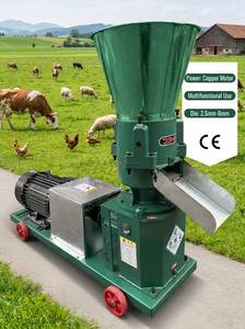 Machine industrielle de traitement des aliments pour volailles et bétail, moulin à granulés d'aliments 75-160 kg/h pour ferme de porcs, moutons, vaches et poulets - Product Image 6