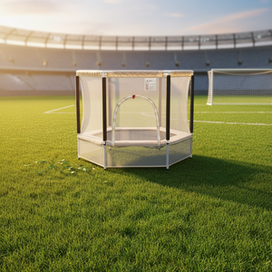 Trampolín Plegable de PVC Comercial <span class=keywords><strong>para</strong></span> Niños, Trampolín Grande <span class=keywords><strong>para</strong></span> Interiores y Exteriores con Red de Seguridad, <span class=keywords><strong>para</strong></span> el Hogar, Jardín de Infancia, Ejercicio <span class=keywords><strong>para</strong></span> Adultos - Product Image 4