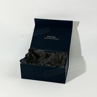 Emballage pliable en carton écologique réutilisable de qualité supérieure avec fermeture magnétique et logo personnalisé pour les cosmétiques