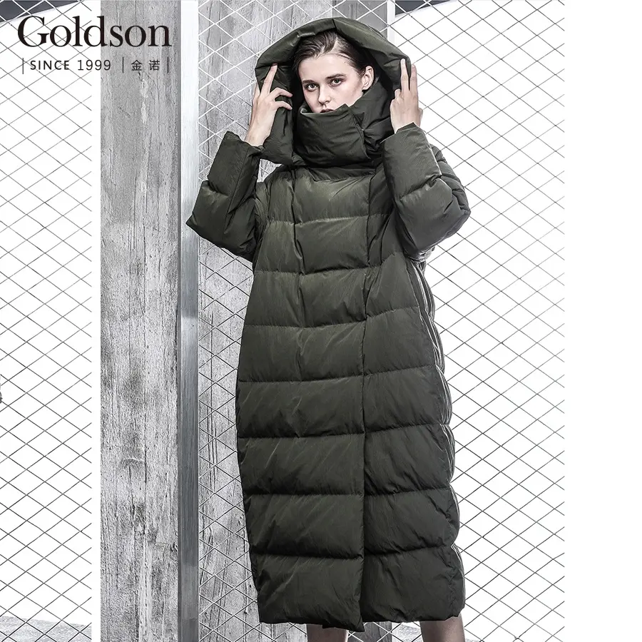 Wholesale women's hooded coat parka winter duck down coat
