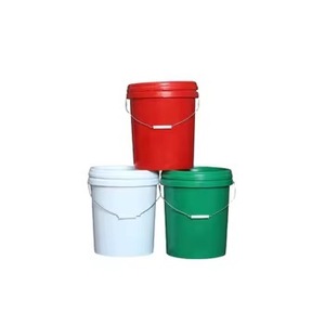 Cubo de plástico de grado alimenticio directo de fábrica con tapa 1-25L Muestra gratis sellada para aceite de motor Pintura química para tambores Cubos Barriles - Product Image 5