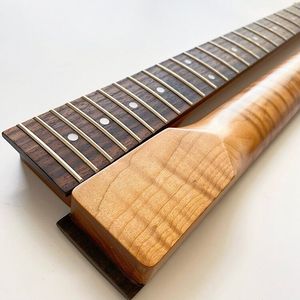 <span class=keywords><strong>Manche</strong></span> de guitare électrique TL 22 frettes en érable flammé torréfié avec touche en <span class=keywords><strong>palissandre</strong></span> pour composant de guitare - Product Image 6