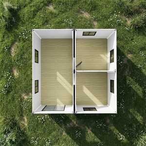 Villa, bureau, appartement, hôtel, <span class=keywords><strong>studio</strong></span> de jardin modulaire, portable, insonorisé, moderne et élégant de 20 pieds, préfabriqué, démontable, en kit - Product Image 3