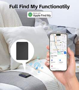 Find My Device AirTag Magnet-Geldbörse aus PU-Leder, MFi-zertifiziert, Visitenkarten- & Ausweiskartenhalter, Kreditkartenhalter für iPhone - Product Image 5