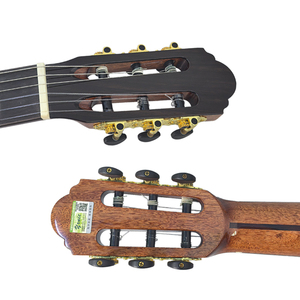Guitarra Acústica Cutaway de Alta Calidad de 39 Pulgadas con Acabado Brillante, Tapa y Fondo de Cedro Rojo - Product Image 5