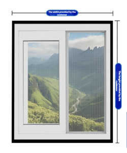 Moustiquaire Magique Moderne pour Fenêtre, Ignifuge, Lavable, Auto-Adhésive, Rideau Coulissant Sans Perçage pour Usage Domestique - Product Image 4