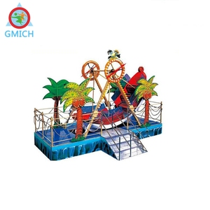 Équipement <span class=keywords><strong>de</strong></span> terrain <span class=keywords><strong>de</strong></span> jeu extérieur longue durée <span class=keywords><strong>de</strong></span> <span class=keywords><strong>vie</strong></span> et excitant Kiddie Merry Go Round Fairground Ride à vendre - Product Image 3