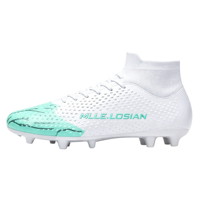 Chaussures de football sur mesure, crampons de football de fabricant agréé, chaussures de football montantes FG