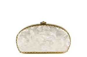 Bolso de Mano Compacto de Resina de Diseño para Mujer con Material Duradero, Patrón Elegante y Acabado Liso - Product Image 4