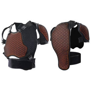 PUフォーム製 オートバイ用 チェストプロテクター ジャケット レーシング ボディアーマー ライディング MTB モトクロスベスト スノーボード スキー用 バックプロテクター - Product Image 2