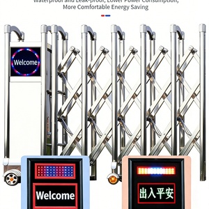 Puerta Corredera Automática de Acero Inoxidable Zhanjiang, Puerta Retráctil Automática para Entrada de Vehículos, para Gimnasios Industriales, Exteriores, Hoteles y Centros Comerciales - Product Image 5