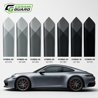 Ceramiguard Envío Inmediato Fabricado en EE. UU. Película Híbrida Nano Cerámica Estable al Color para Ventanas 63% TSER Negro Carbón Rollo Entrega Rápida