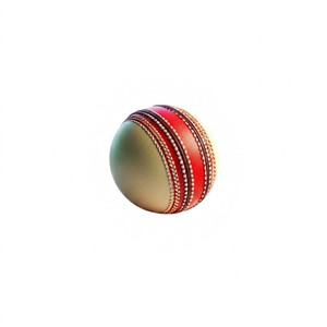 Ballon de cricket JNA Group en cuir rouge et blanc, cousu main, pour droitier, 2,8 lb, durable pour les entraînements et les matchs - Product Image 1