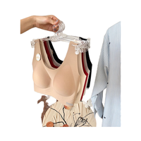 Soutien-gorge push-up sans fil mince et respirant pour femmes, toutes saisons, lavable en machine